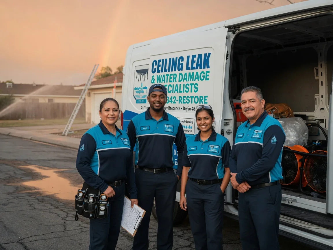 Ceiling Leak Cleanup company in Willernie, MN