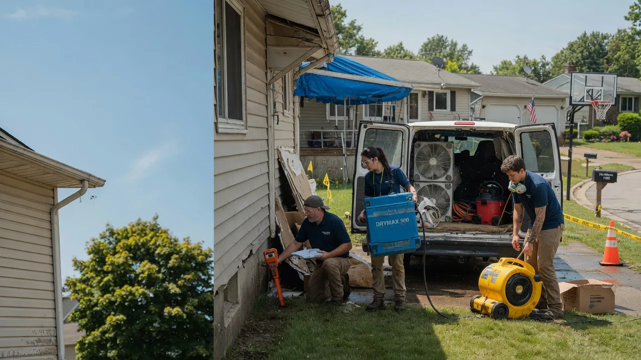 Ceiling Leak Cleanup in Willernie, MN near me