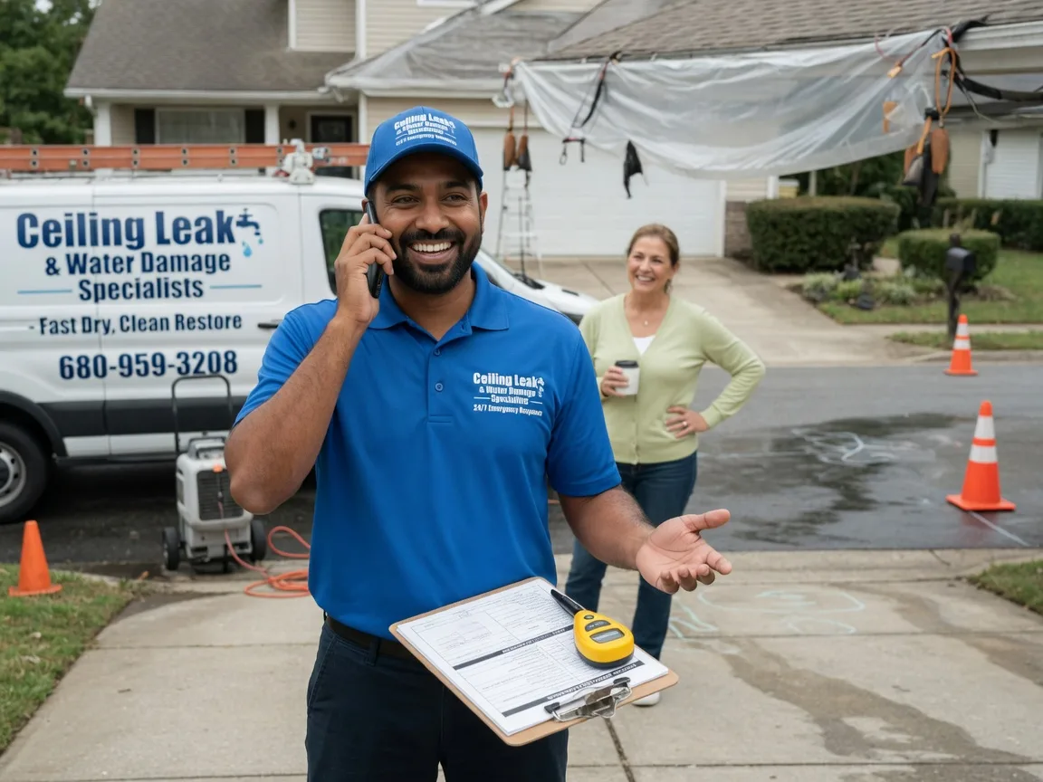 Ceiling Leak Cleanup Willernie, MN FAQs